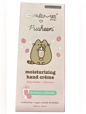 The Crème Shop Pusheen Strawberry Milkshake Moisturizing Hand Crème